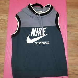Nike oversized tank hoodie